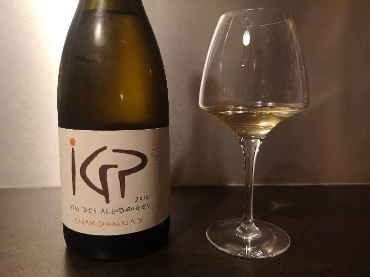 IGP Vin Des Allobroges Chardonnay - Les Vignes de Paradis - Dominique Lucas 