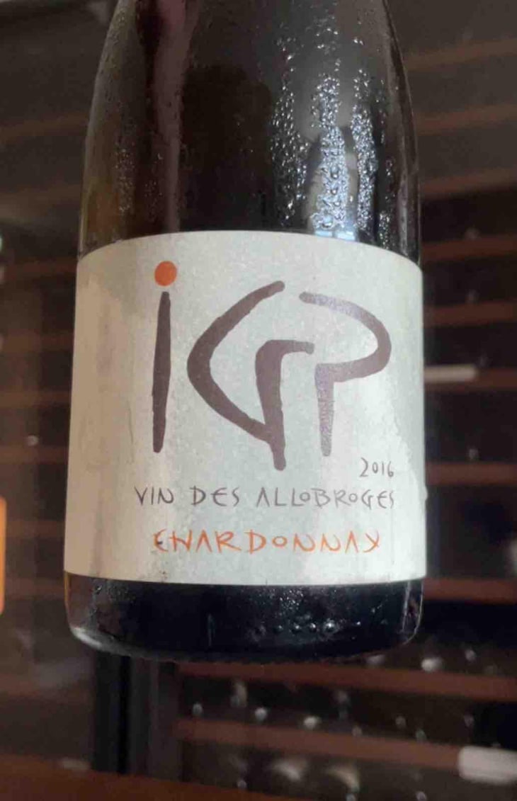 IGP Vin Des Allobroges Chardonnay - Les Vignes de Paradis - Dominique Lucas 