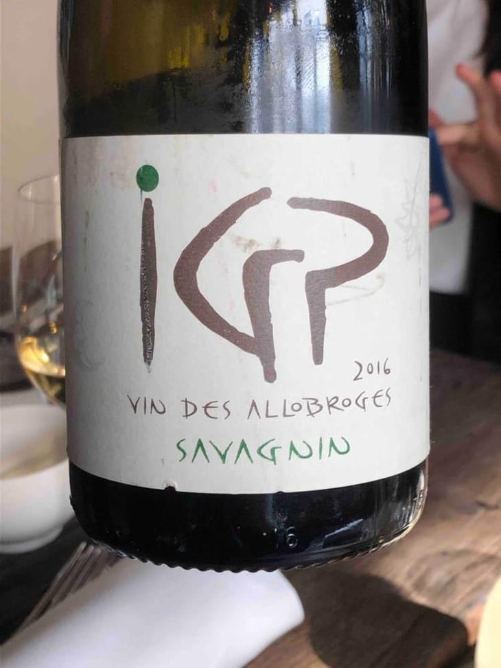 IGP Vin Des Allobroges Savagnin - Les Vignes de Paradis - Dominique Lucas 
