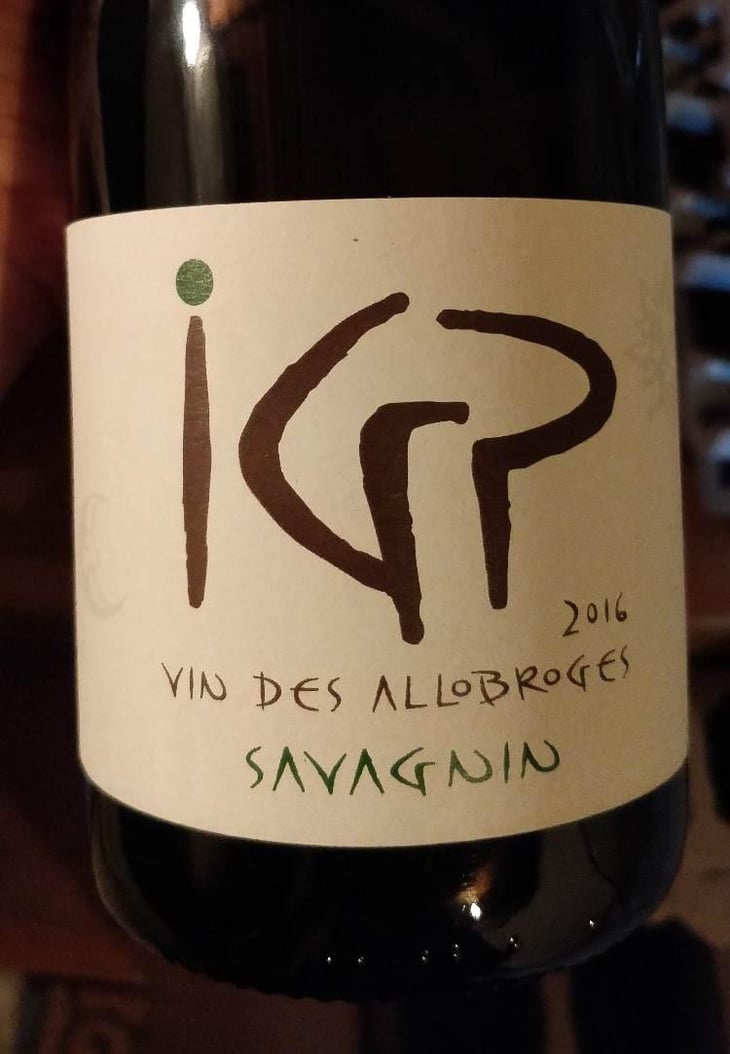 IGP Vin Des Allobroges Savagnin - Les Vignes de Paradis - Dominique Lucas 