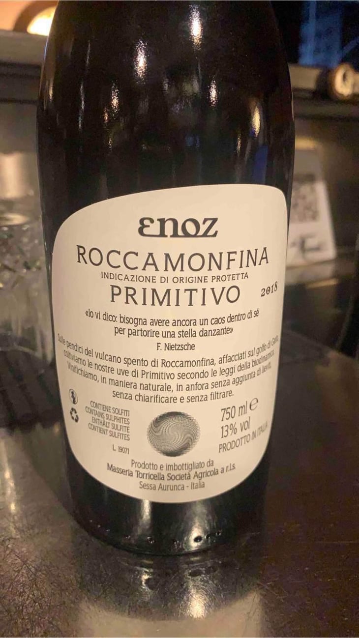 Il Chaos - Enoz - Masseria Torricella - Roberto Zeno 