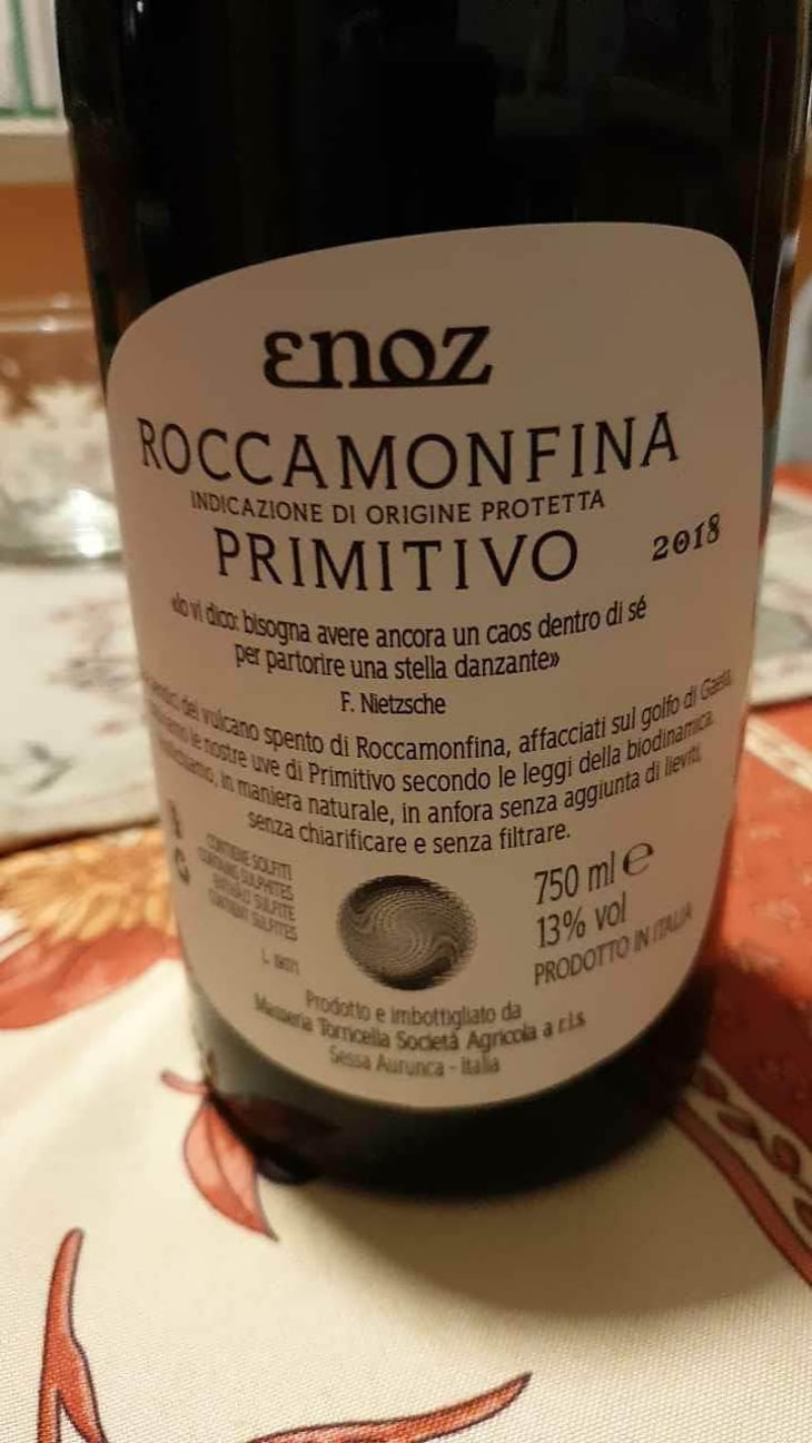 Il Chaos - Enoz - Masseria Torricella - Roberto Zeno 