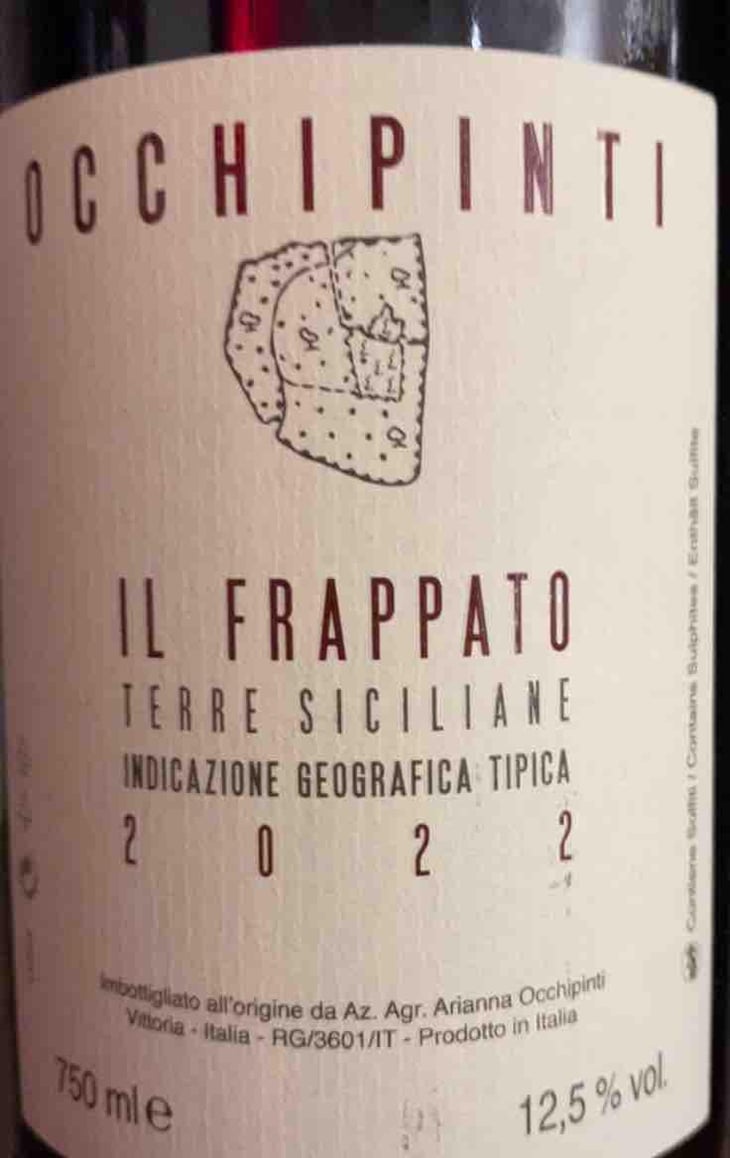 Il Frappato - Azienda Agricola Arianna Occhipinti - Arianna Occhipinti 