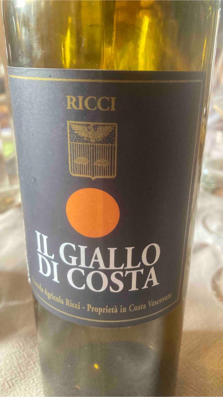 Il Giallo di Costa - Azienda Agricola Ricci Carlo Daniele - Daniele Ricci 