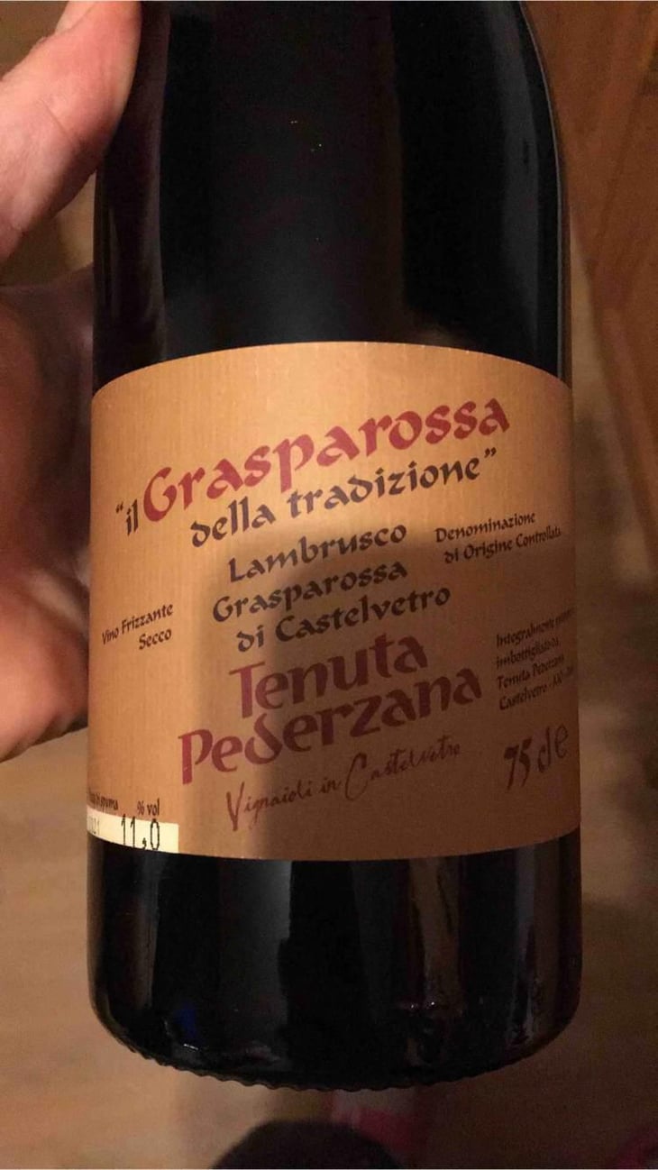 Il Grasparossa della Tradizione - Azienda Agricola Tenuta Pederzana - Francesco Gibellini -2021