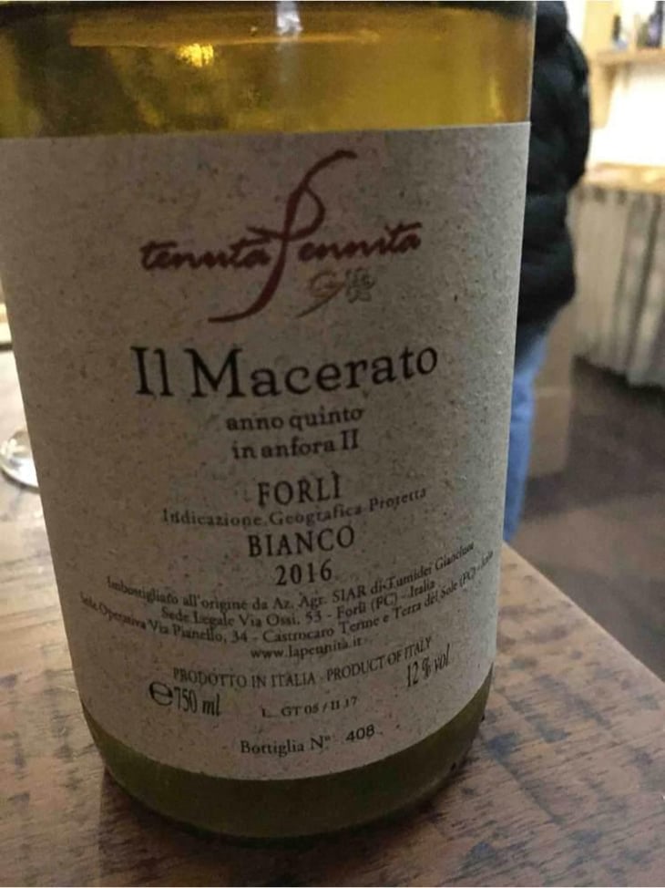 Il Macerato - Malvasia - Tenuta Pennita 