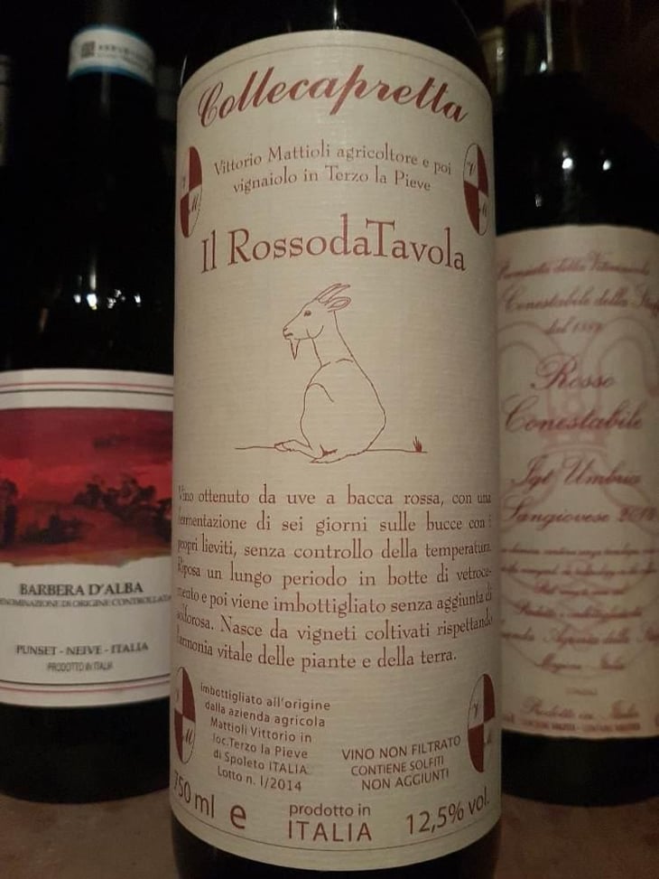 Il Rossodatavola - Collecapretta - Anna & Vittorio Mattioli 