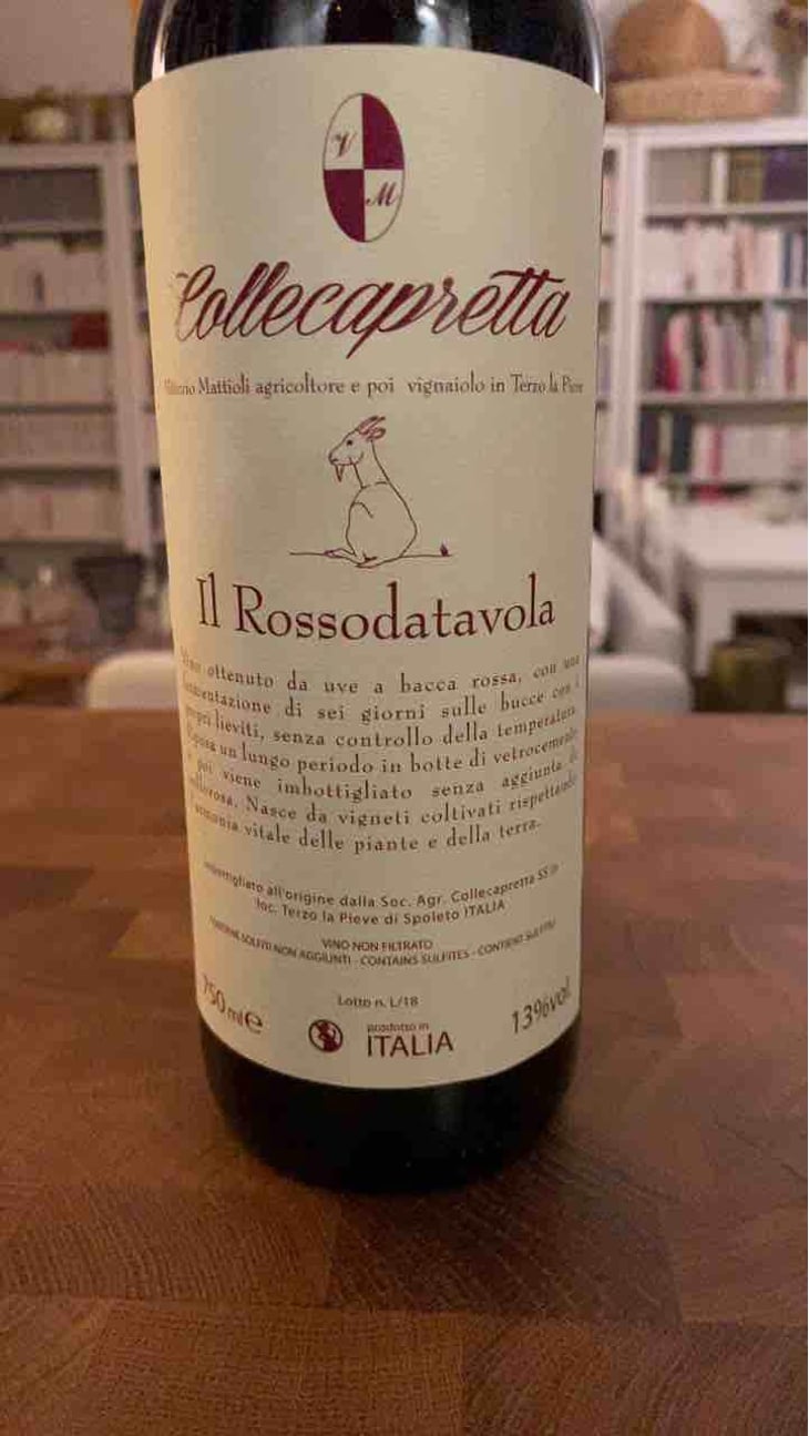 Il Rossodatavola - Collecapretta - Anna & Vittorio Mattioli 