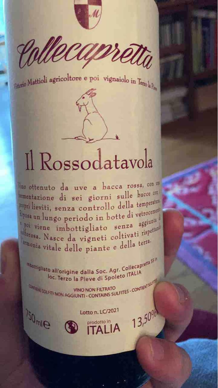 Il Rossodatavola - Collecapretta - Anna & Vittorio Mattioli 