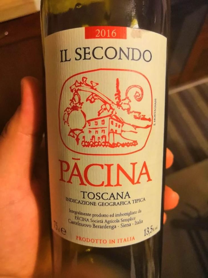 Il Secondo - Azienda Agricola Pācina - Giovanna Tiezzi, Stefano Borsa, Maria Borsa, Carlo Borsa, Roberto Maccari, Elisabeth Racine 