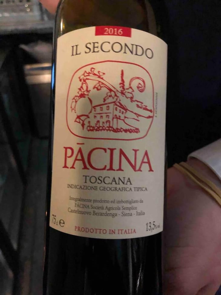 Il Secondo - Azienda Agricola Pācina - Giovanna Tiezzi, Stefano Borsa, Maria Borsa, Carlo Borsa, Roberto Maccari, Elisabeth Racine 