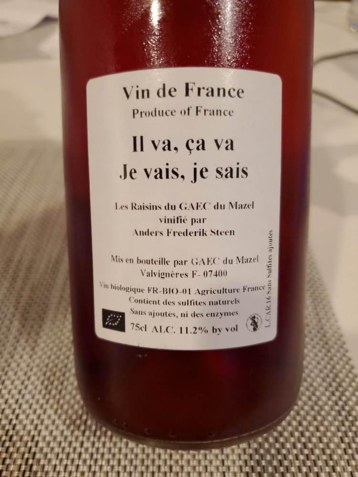 Il va, ca va Je vais, je sais - Anders Frederik Steen & Anne Bruun Blauert - Anders Frederik Steen & Anne Bruun Blauert 