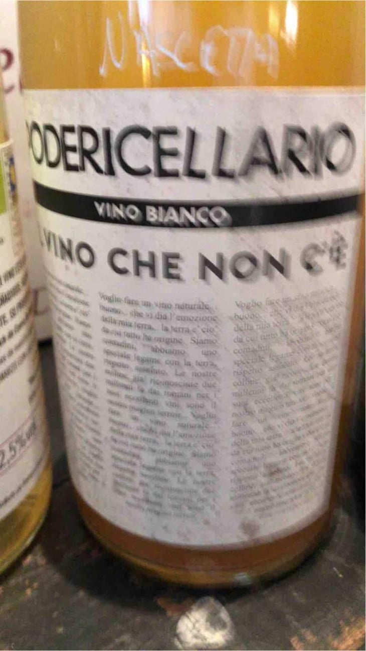 Il vino che non c’è Bianco - Poderi Cellario - Fausto & Cinzia Cellario 