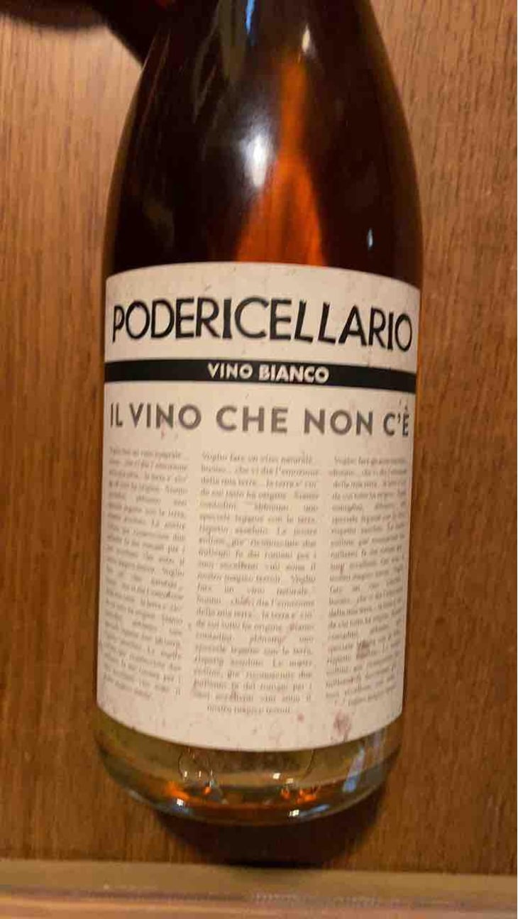 Il vino che non c’è Bianco - Poderi Cellario - Fausto & Cinzia Cellario 