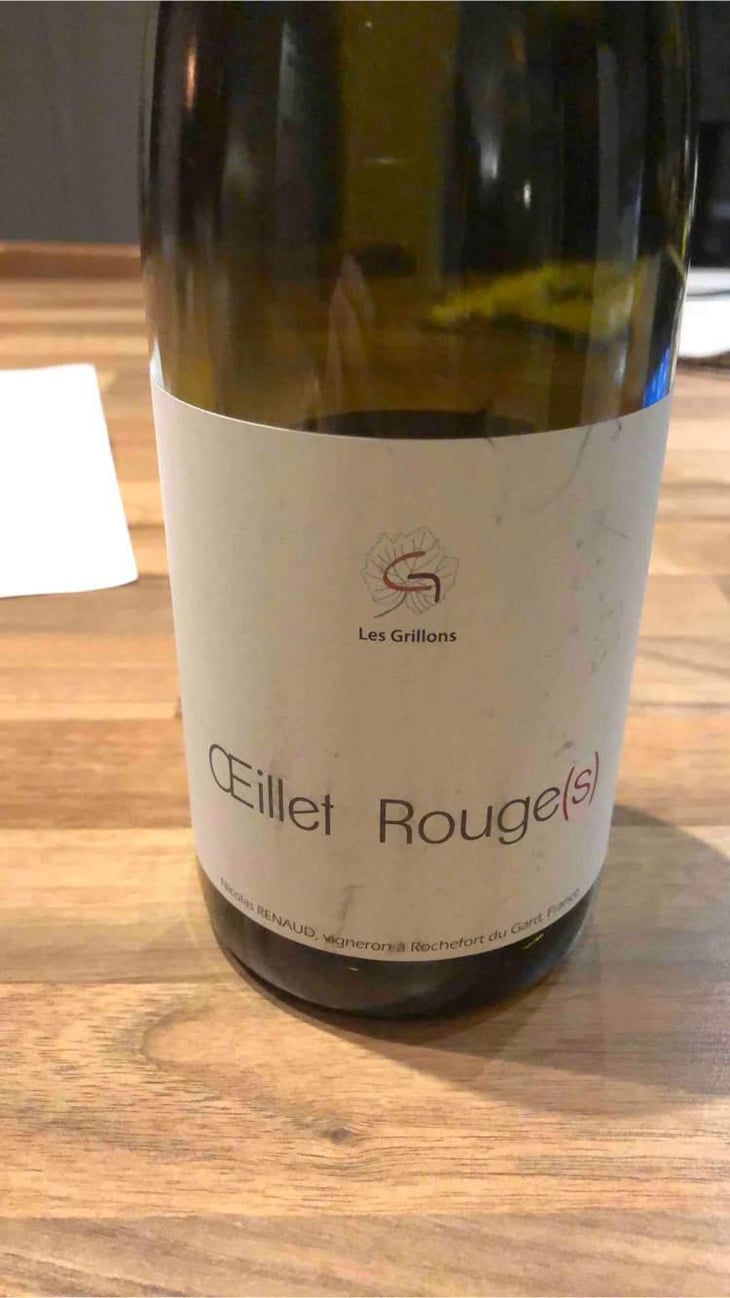 Œillet Rouge(s) - Clos des Grillons - Nicolas Renaud 