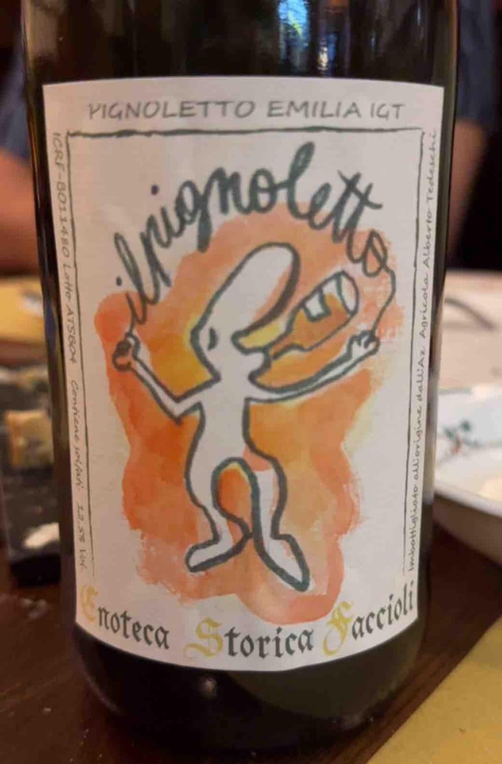 Il Pignoletto - Emilia Romagna - Enoteca storica Faccioli 