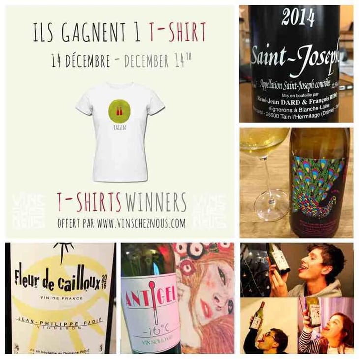 Ils Gagnent Un 1 T-Shirt Raisin ! 👕 Winners! -  - 44192