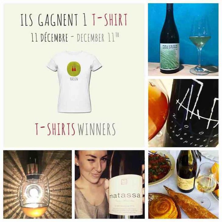 Ils Gagnent Un 1 T-Shirt Raisin ! 👕 Winners! -  - 43879