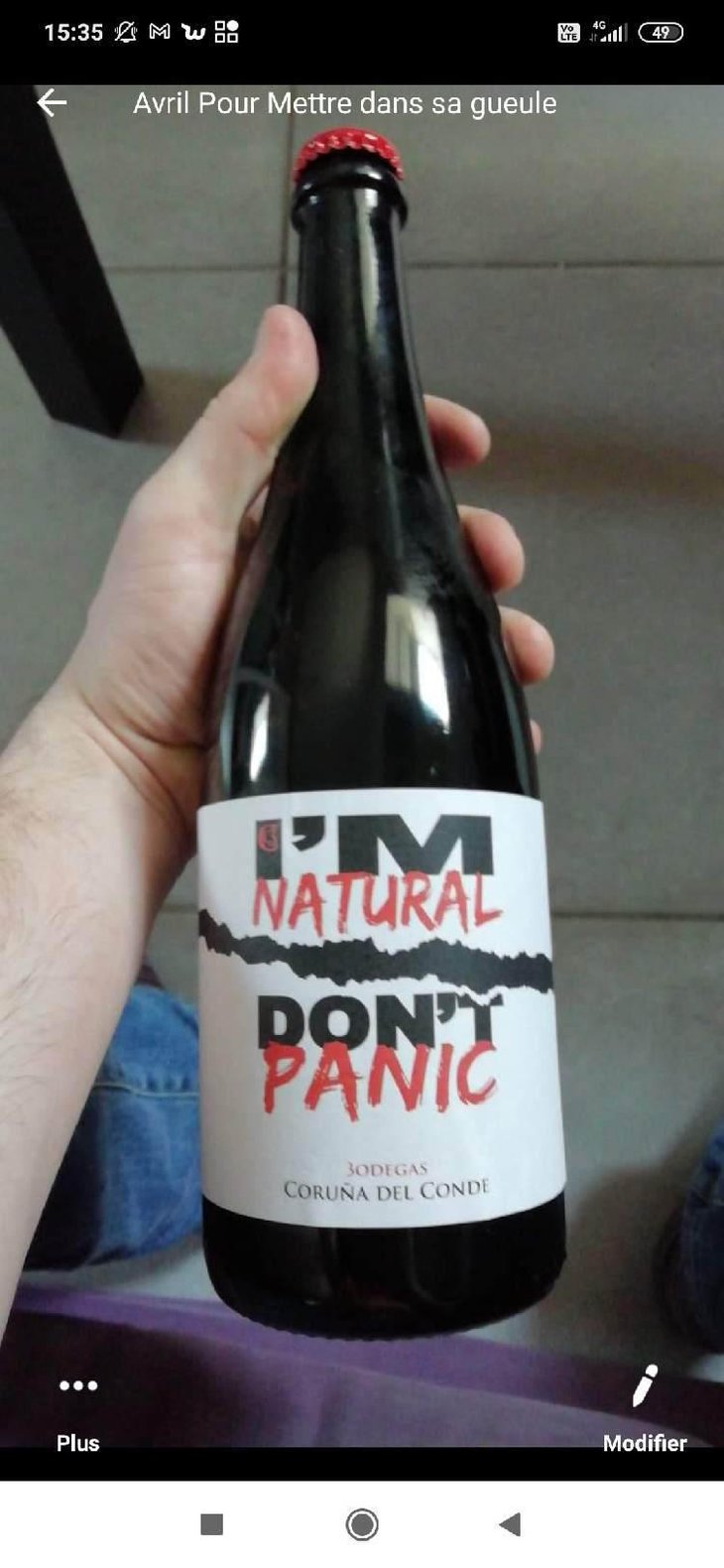 I’M Natural Don’t Panic - Bodegas Coruña del Condé - Angelica Amo Lopez & Julien Ben Hamou Lopez 