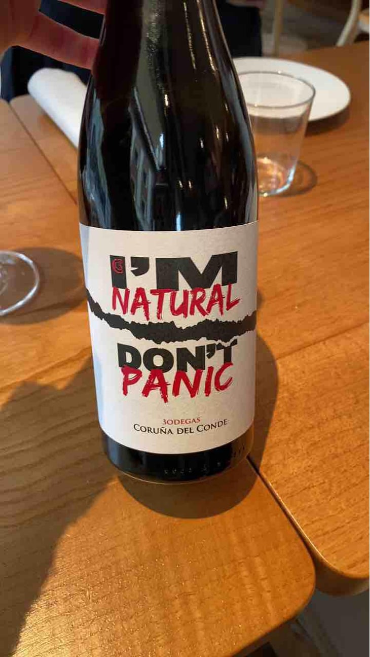 I’M Natural Don’t Panic - Bodegas Coruña del Condé - Angelica Amo Lopez & Julien Ben Hamou Lopez 