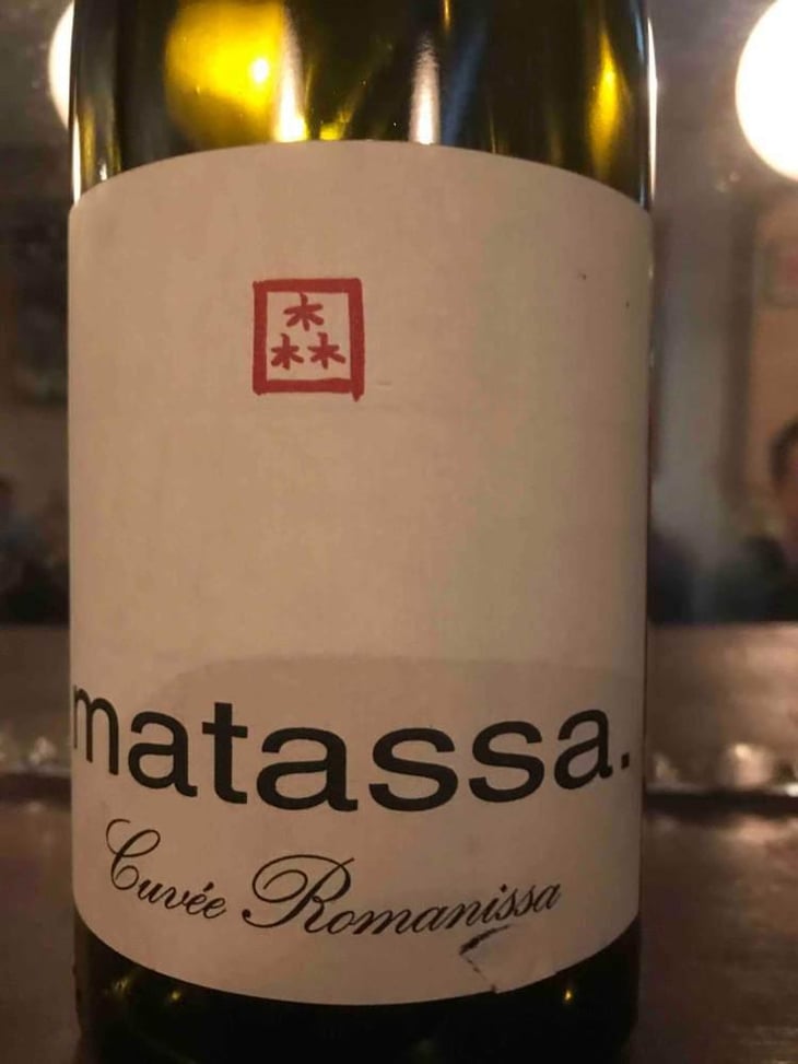 Romanissa - Domaine Matassa - Tom Lubbe 