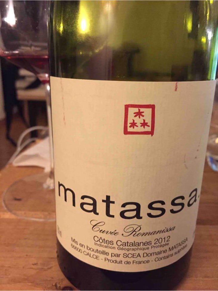 Romanissa - Domaine Matassa - Tom Lubbe 