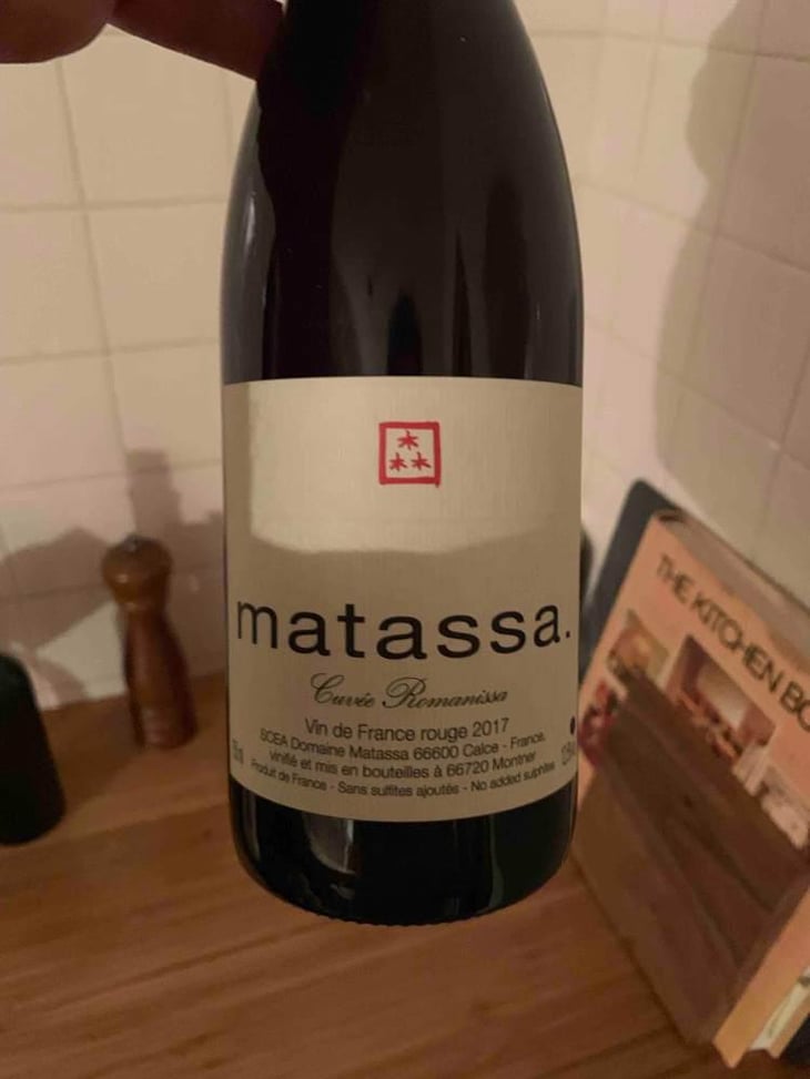 Romanissa - Domaine Matassa - Tom Lubbe 