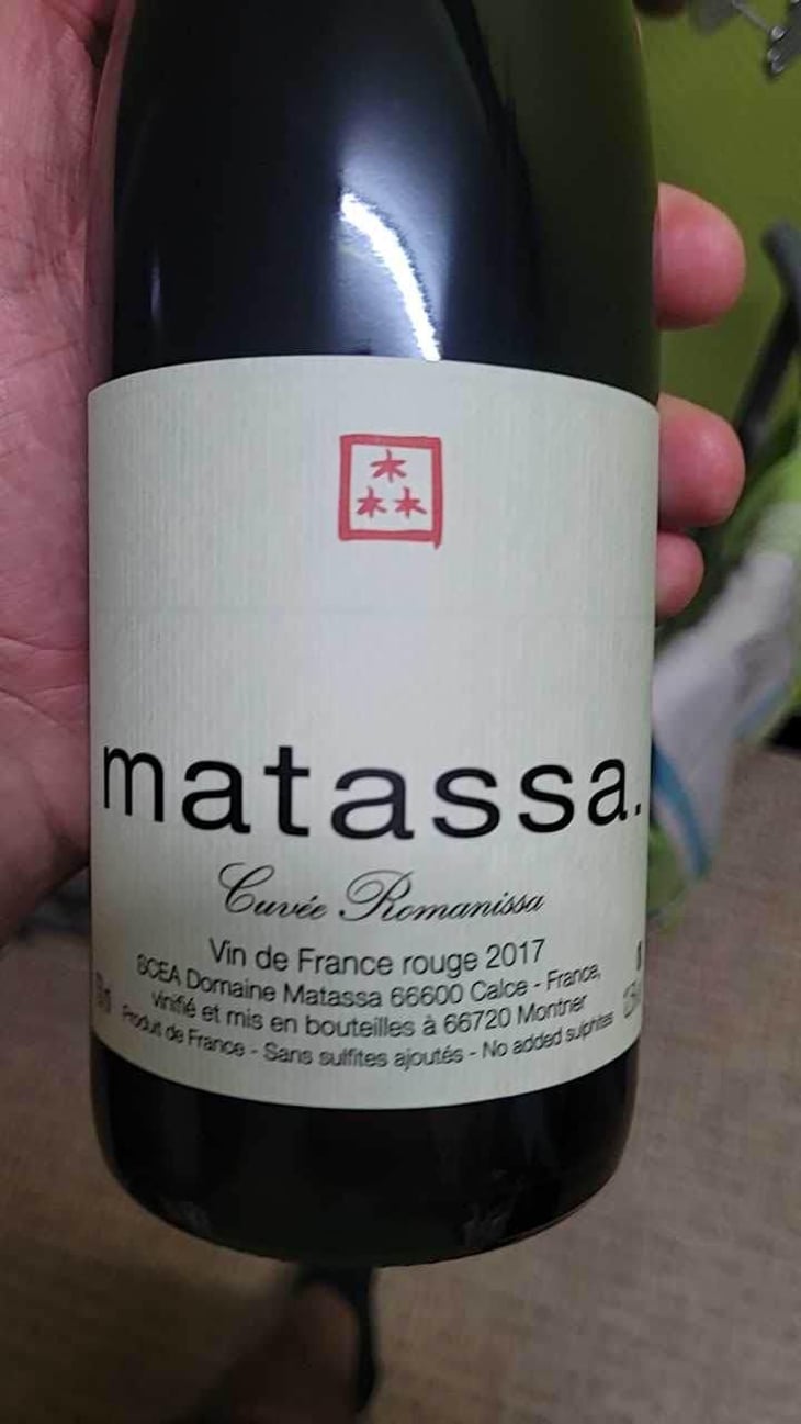Romanissa - Domaine Matassa - Tom Lubbe 