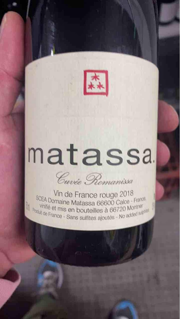 Romanissa - Domaine Matassa - Tom Lubbe 