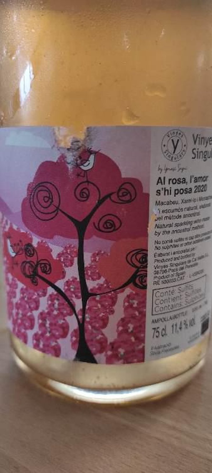 Al Rosa, l'Amor s'Hi Posa - Vinyes Singulars - Ignasi Segui 