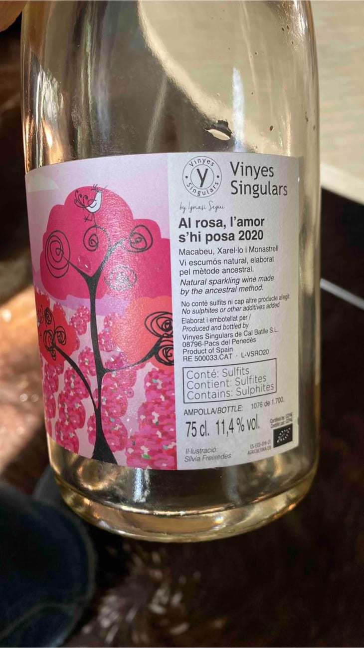 Al Rosa, l'Amor s'Hi Posa - Vinyes Singulars - Ignasi Segui 