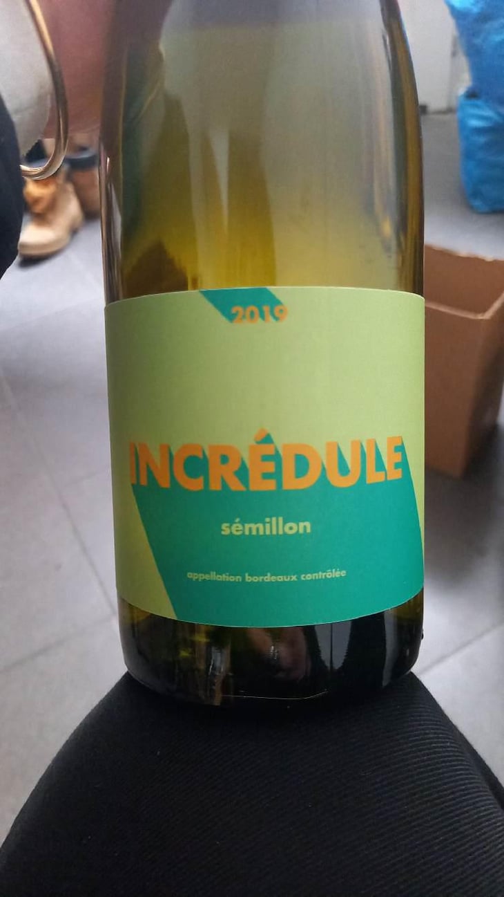 Incredule - Domaine De Chibaou - Christophe Rebillou 