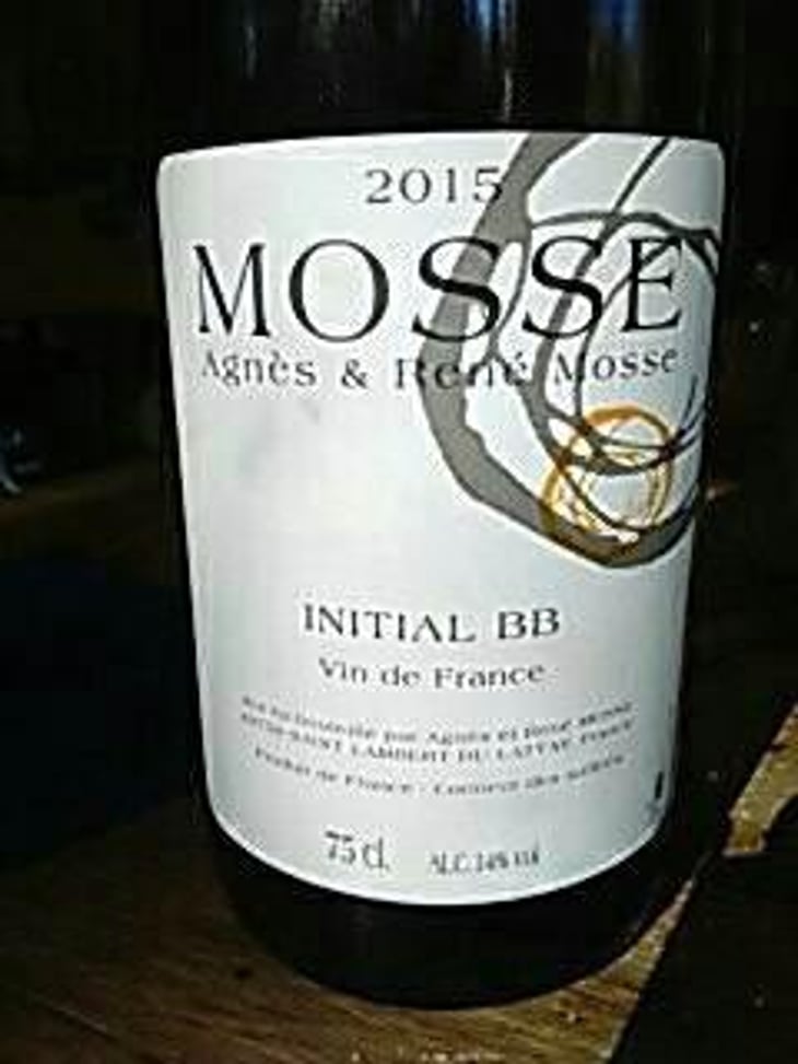 Initial BB - Domaine Mosse - Sylvestre & Joseph Mosse 