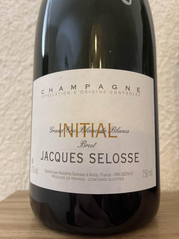 Initial Brut - Champagne Jacques Selosse - Anselme Selosse 