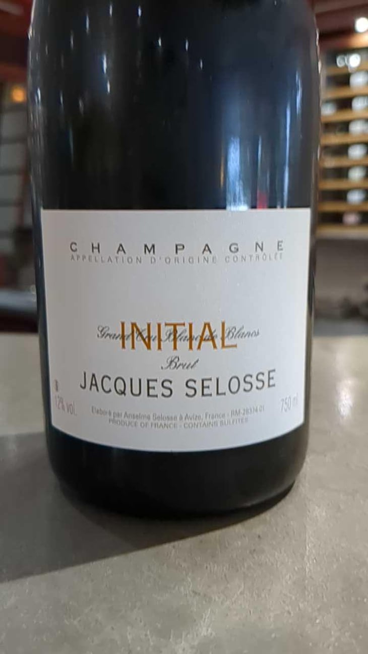 Initial Brut - Champagne Jacques Selosse - Anselme Selosse 