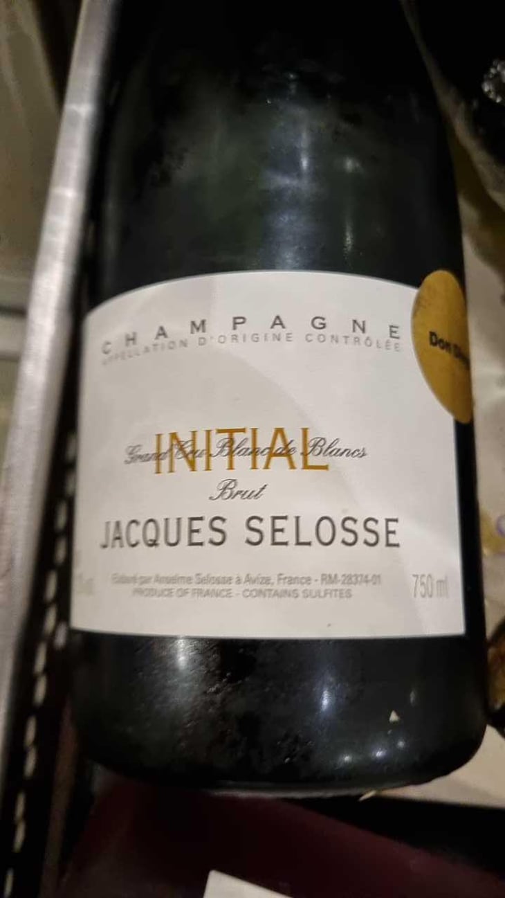 Initial Brut - Champagne Jacques Selosse - Anselme Selosse 
