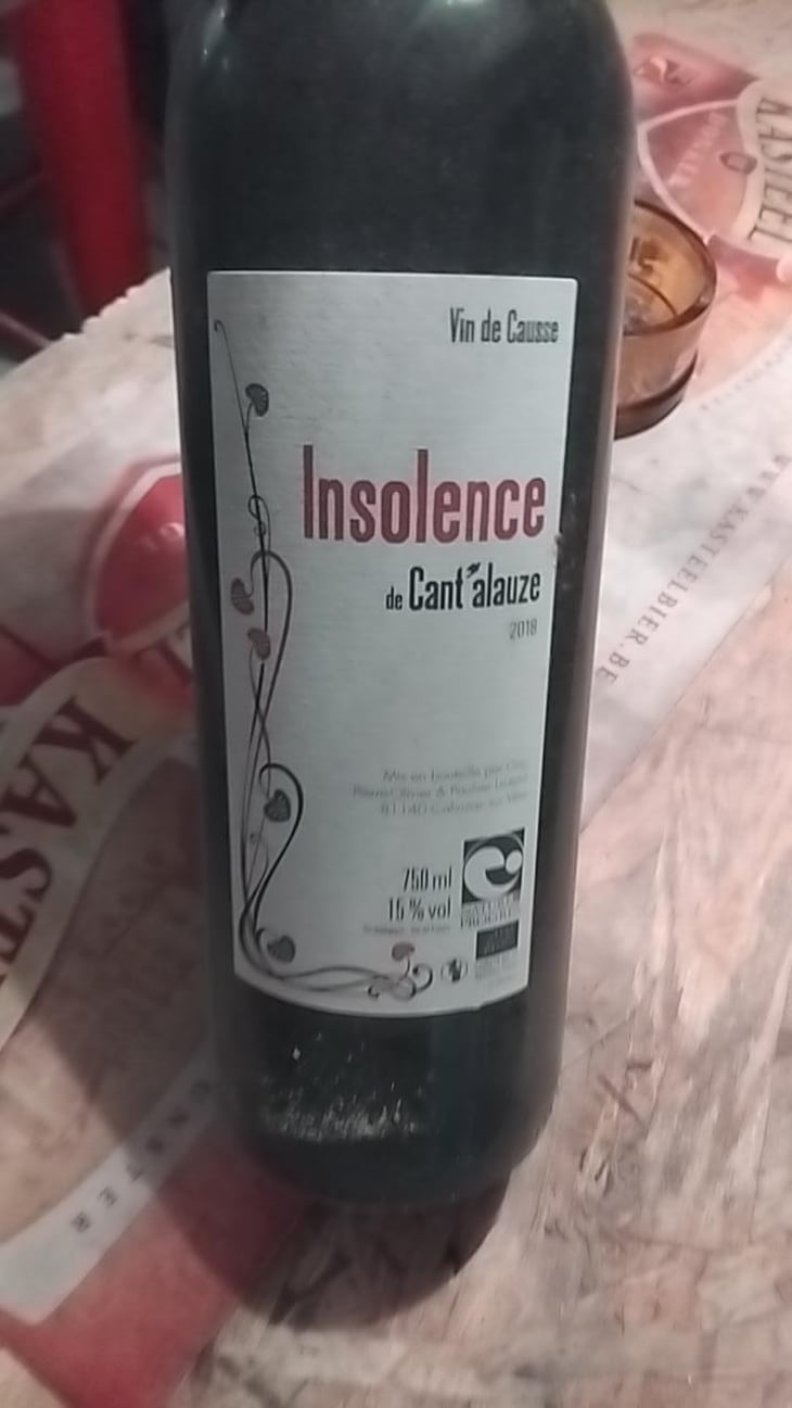 Insolence Blanc - Domaine de Cantalauze - Pierre-Olivier & Pauline Laurent 