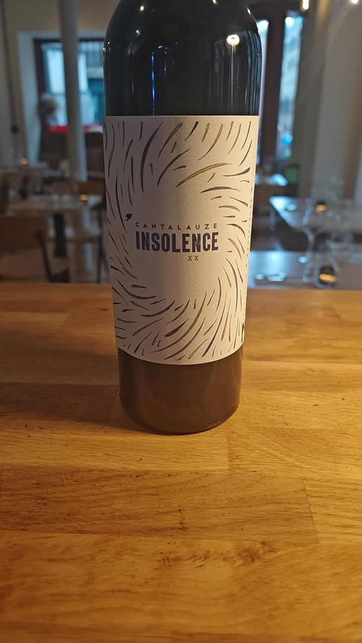 Insolence - Domaine de Cantalauze - Pierre-Olivier & Pauline Laurent -2020