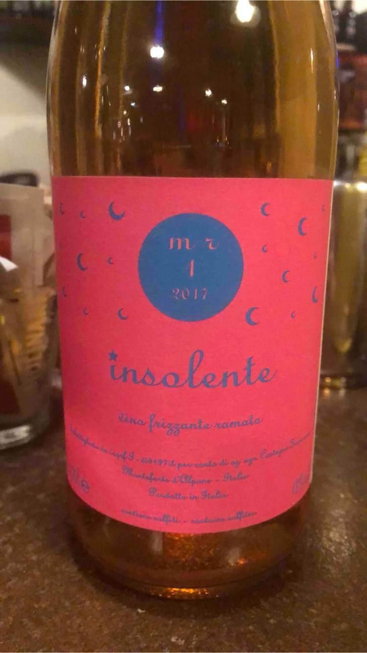 Vino Frizzante - Insolente Vini - Luca Elettri -2020