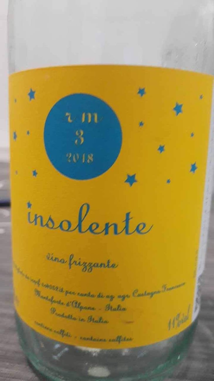 Vino Frizzante - Insolente Vini - Luca Elettri -2020