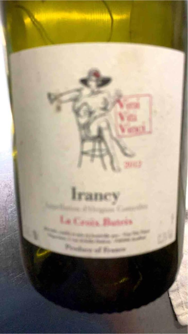 Irancy "La Croix Buteix" - Vini Viti Vinci - Nicolas Vauthier "Kikro" 