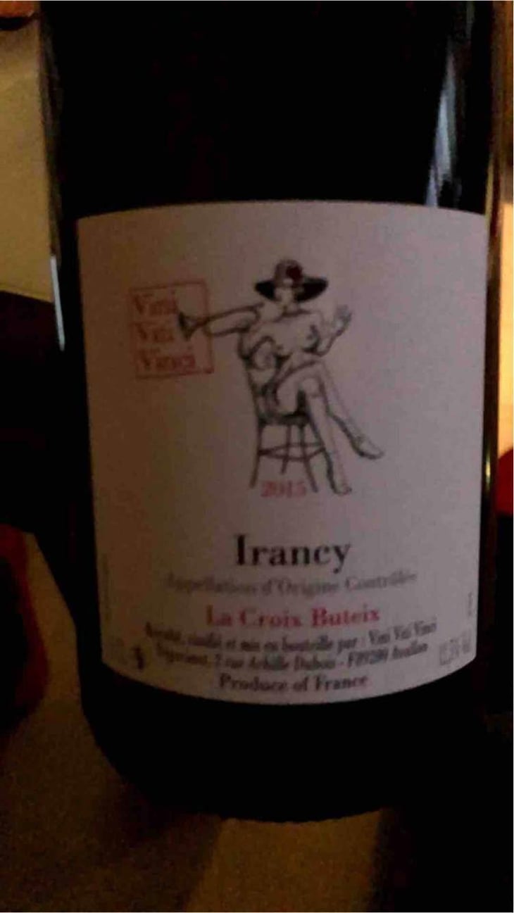 Irancy "La Croix Buteix" - Vini Viti Vinci - Nicolas Vauthier "Kikro" 
