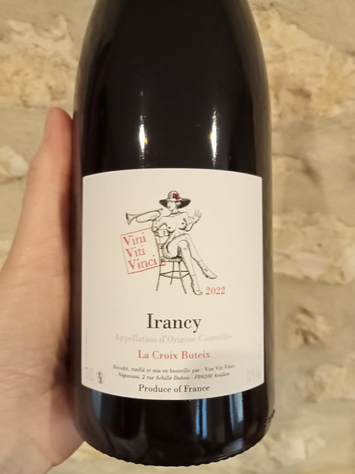 Irancy "La Croix Buteix" - Vini Viti Vinci - Nicolas Vauthier "Kikro" 