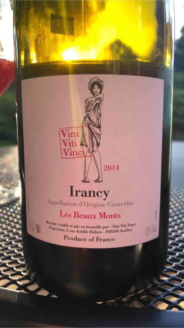 Irancy "Les Beaux Monts" - Vini Viti Vinci - Nicolas Vauthier "Kikro" 