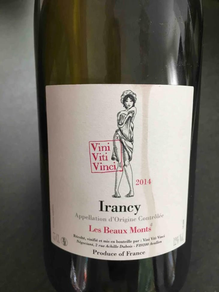 Irancy "Les Beaux Monts" - Vini Viti Vinci - Nicolas Vauthier "Kikro" 