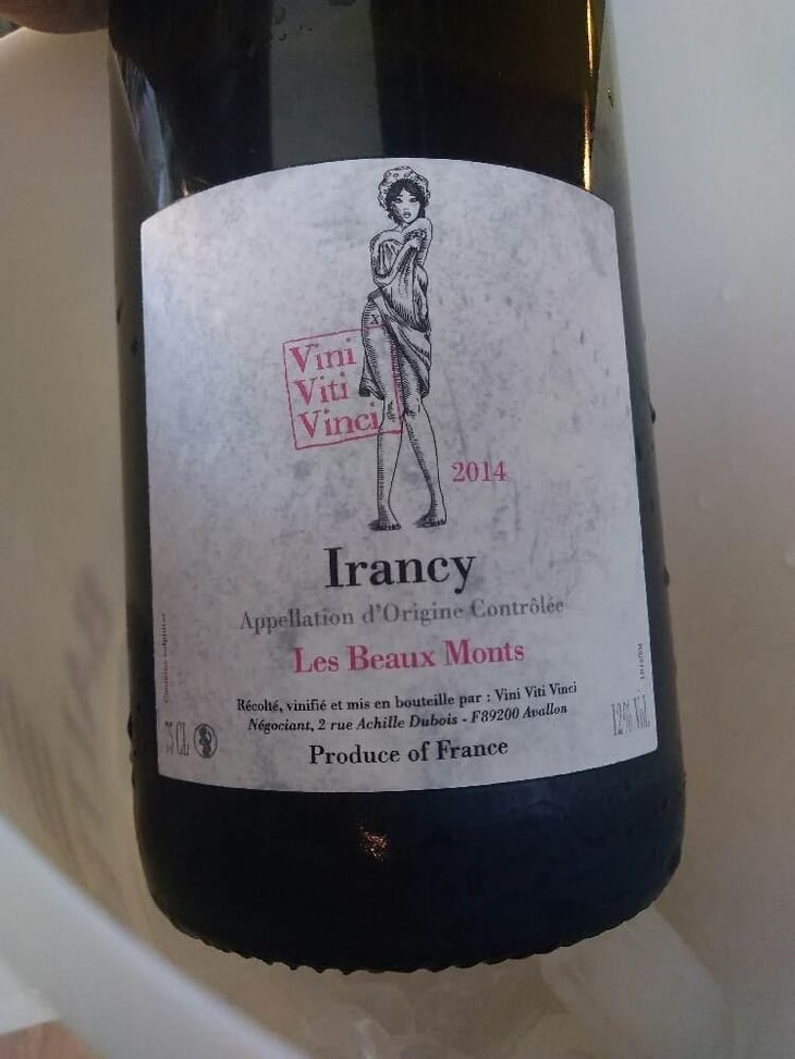 Irancy "Les Beaux Monts" - Vini Viti Vinci - Nicolas Vauthier "Kikro" 