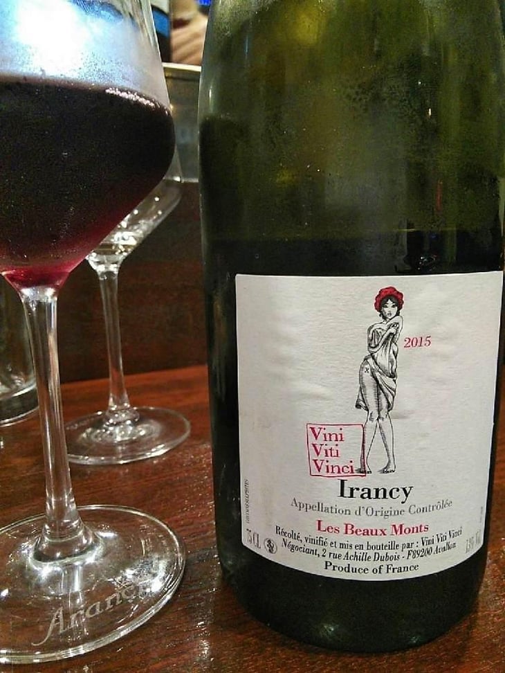 Irancy "Les Beaux Monts" - Vini Viti Vinci - Nicolas Vauthier "Kikro" 