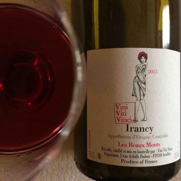 Irancy "Les Beaux Monts" - Vini Viti Vinci - Nicolas Vauthier "Kikro" 