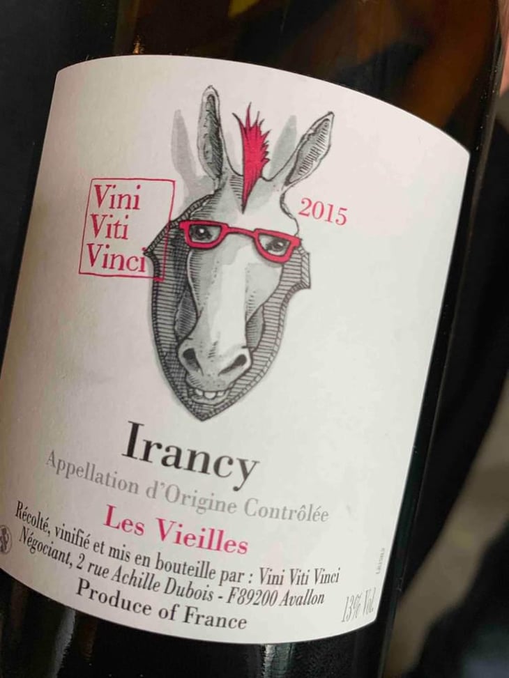 Irancy "Les Vieilles" - Vini Viti Vinci - Nicolas Vauthier "Kikro" 