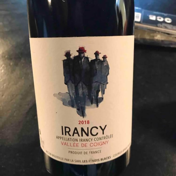 Irancy - Les Pinots Blacks - Bruno Verret , Fabien Espana, Thomas Pico, Damien Delecheneau -2022